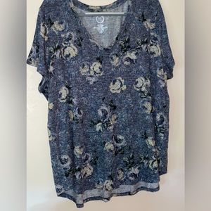 Maurices 24/7 Plus Size Cap Sleeve T-shirt